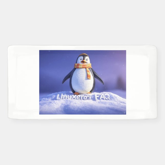 Banderoles FAQ Linuxeros (Horizontal)