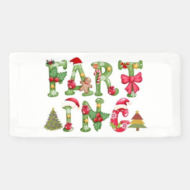 Banderoles Farage de Noël (Horizontal)