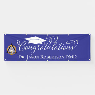 Banderoles Félicitations Diplômé Dentiste Dentaire
