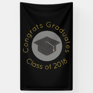 Banderoles Félicitations diplômés Classe de 20xx