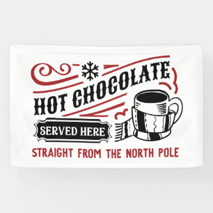 Banderoles Festif Pôle Nord Chocolat chaud