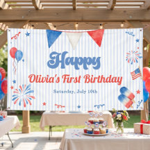 Fête d'anniversaire - 4 juillet