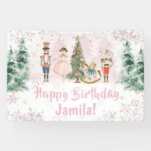 Banderoles Fête d'anniversaire Casse-Noisette Sugar Plum