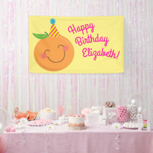 Banderoles Fête d'anniversaire de Little Cutie