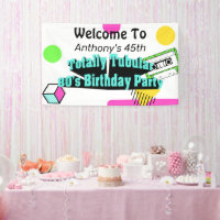 Fête d'anniversaire des années 80
