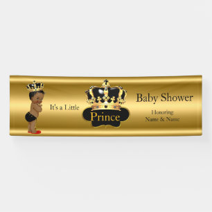 Banderoles Fête de naissance Prince Bébé Fille Garçon Ethniqu