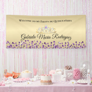 Banderoles Fête de Quinceañera