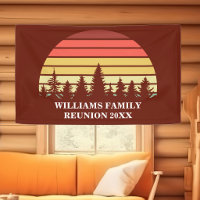 Fête de réunion de famille personnalisée Forêt de