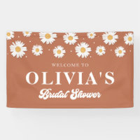 Fête des mariées Boho Daisy Bienvenue