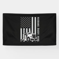 Fête des pères | Drapeau américain papa de camion