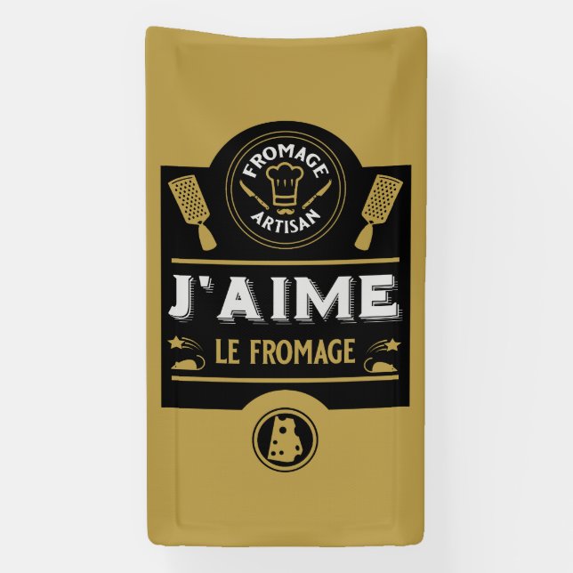 Banderoles Fête nationale du fromage 4 juin (Verticale)