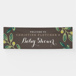 Banderoles Feuille rustique