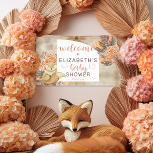 Banderoles Feuilles Palm   Hydrangeas Accueil Baby shower fil