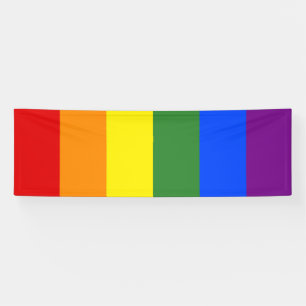 Banderoles Fierté LGBTQ Arc-en-ciel