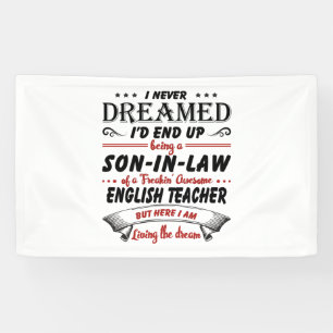 Banderoles Fils En Droit De L'Enseignant Anglais Awesome