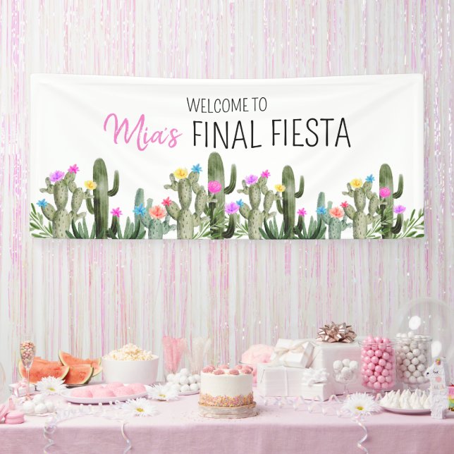 Banderoles Final Fiesta Welcome Banner (Fête)