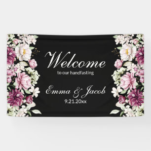 Banderoles Fleur Romantique Florale Pivoine