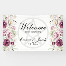 Banderoles Fleur Romantique Pentacle de Paeonie