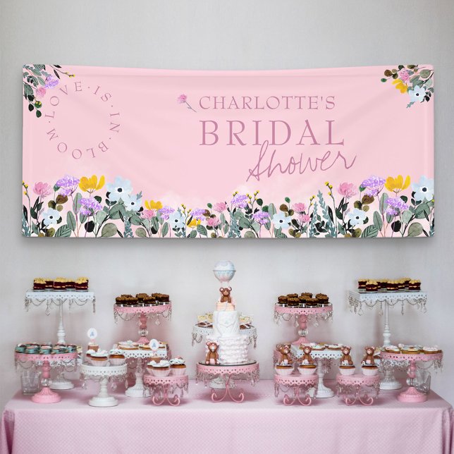 Banderoles Fleur sauvage Lawn Love est en Fête des mariées de (Créateur téléchargé)