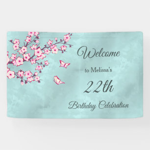 Banderoles Floral Cherry Blossoms