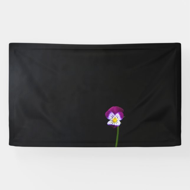 Banderoles Flore violette bnrcnm (Horizontal)