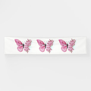 Banderoles Flower Butterfly