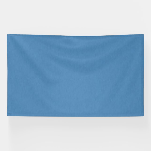 Banderoles Fond bleu uni texturé calme et simple (Horizontal)