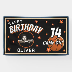 Banderoles Fond de décor pour photo d'anniversaire de sports