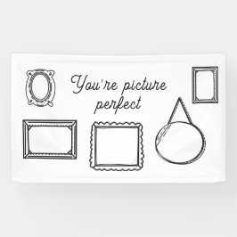 Banderoles Fond de photomaton de style BD 2D 