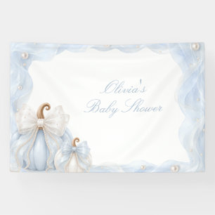 Banderoles Fond de scène élégant pour Baby Shower avec citrou