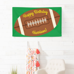 Banderoles Football Sports fête d'anniversaire