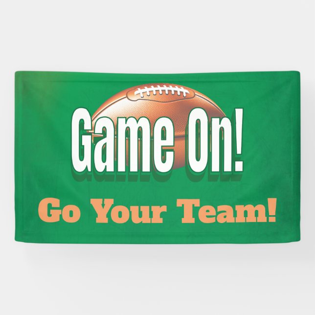 Banderoles Football Sports Game Team Party (Horizontal)