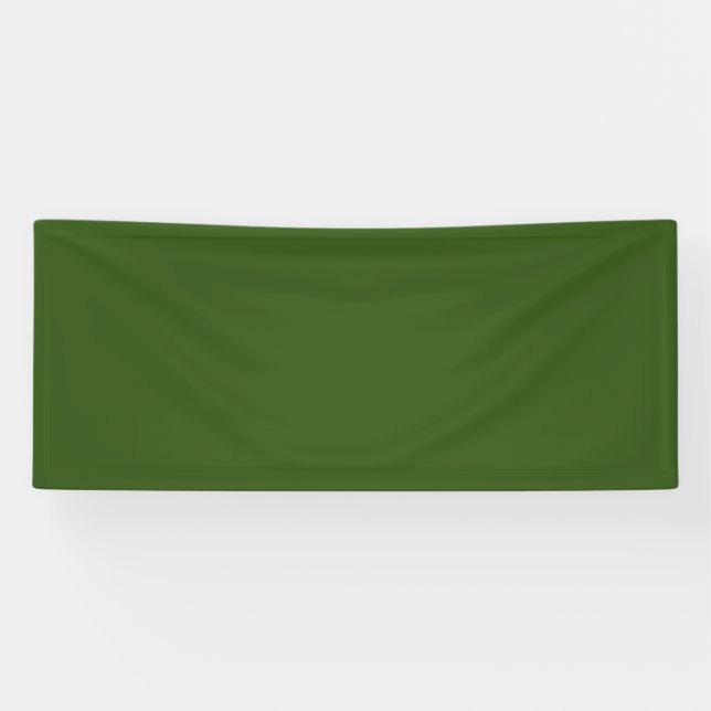 Banderoles Forest Green #325513, Cactus Vinyl Banner (Horizontal)