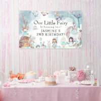Forêt d'hiver Fée Filles de Noël Anniversaire