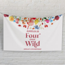 Four Ever Wild Fleur sauvage 4e fête d'anniversair