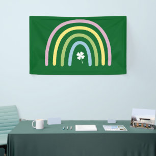 Banderoles Four Leaf Clover Rainbow St Patrick's Day