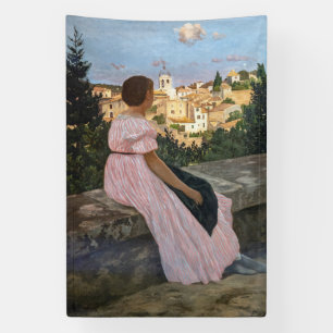 Banderoles Frederic Bazille - La robe rose
