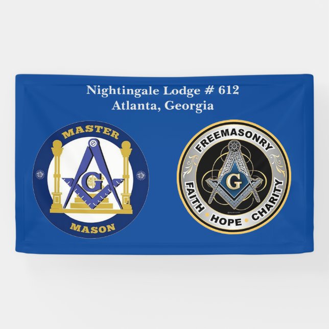 Banderoles Freemason (Horizontal)