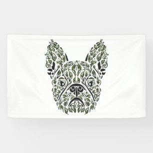 Banderoles French Puppy Art