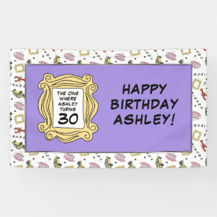 Banderoles FRIENDS™ Celui avec l'anniversaire