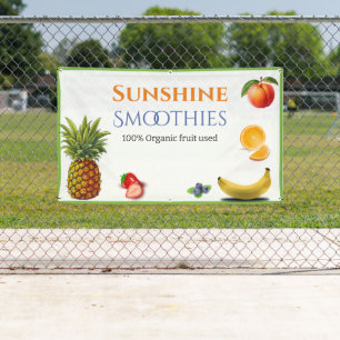 Banderoles Fruit Thème Entreprise