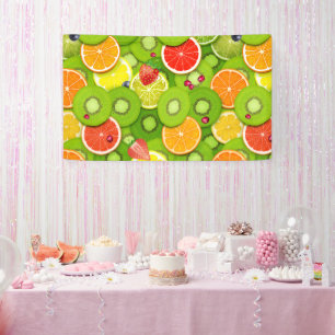 Banderoles Fruits d'été 2