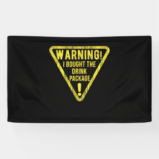 Banderoles Funny Cruise Ship for Caribbean Vacation Parties