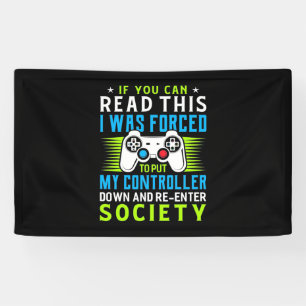 Banderoles Gamer A Été Forcé De Mettre Mon Contrôleur