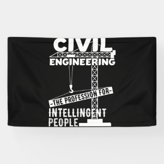 Banderoles Génie Civil La profession pour l'intelligence