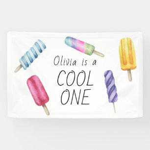 Banderoles Glace à l'eau pour l'anniversaire des enfants