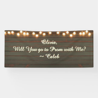 Banderoles  Go to Prom with Me | Romantic Promposal