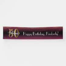 Gold Confetti 50 & Fabuleux Hot Pink + Black Ombre