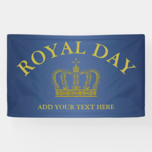 Banderoles Golden Royal Crown I + votre backgr. & idées
