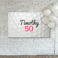 Golf Ball Anniversaire - 50e ou autre année